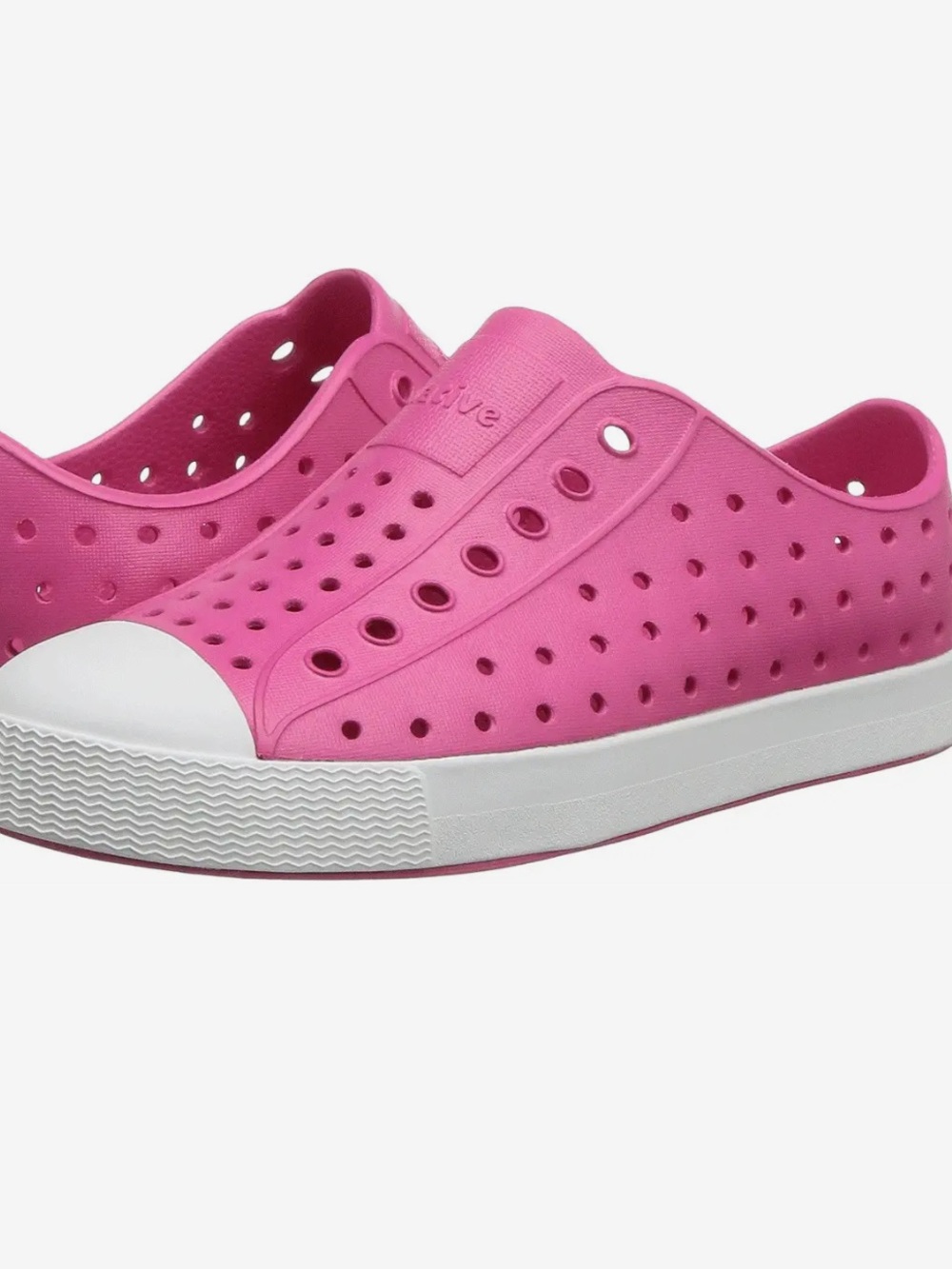 Native Shoes Kids Jefferson Slip-On Water Shoe in Hollywood Pink Size 8